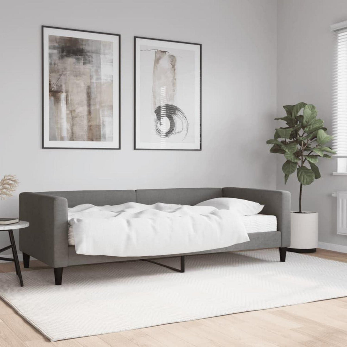 3-in-1 Schlafsofa mit Matratze & Stauraum – 90x190 cm