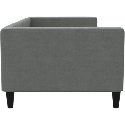 Tagesbett Schlafsofa 2-Sitzer mit Stauraum & Schlaffunktion 90x200 cm