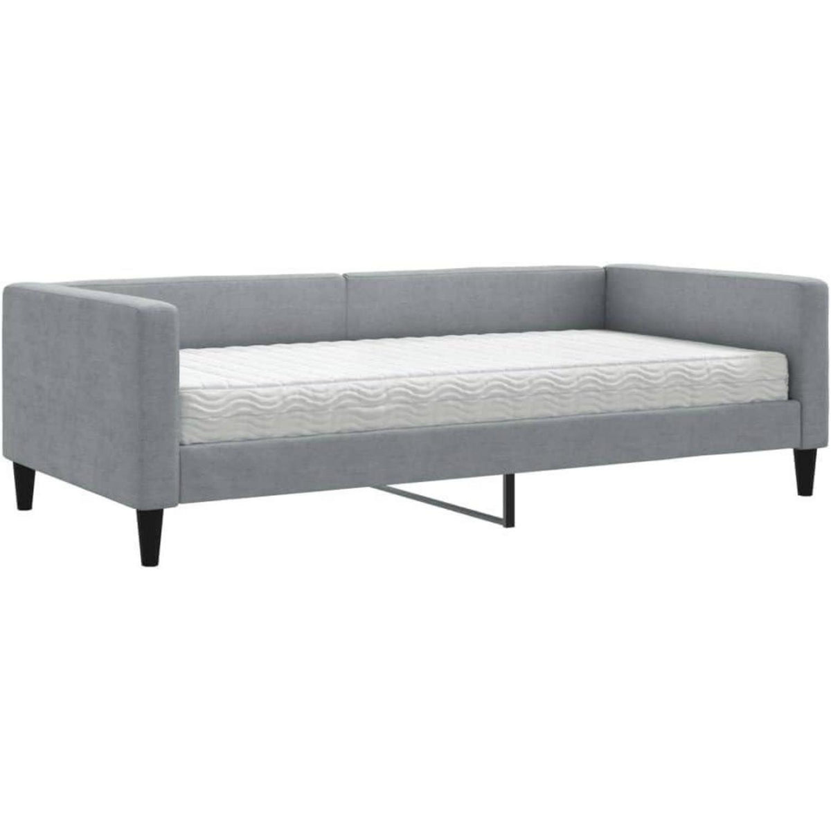 2-Sitzer Schlafsofa mit Matratze & Stauraum – 100x200 cm