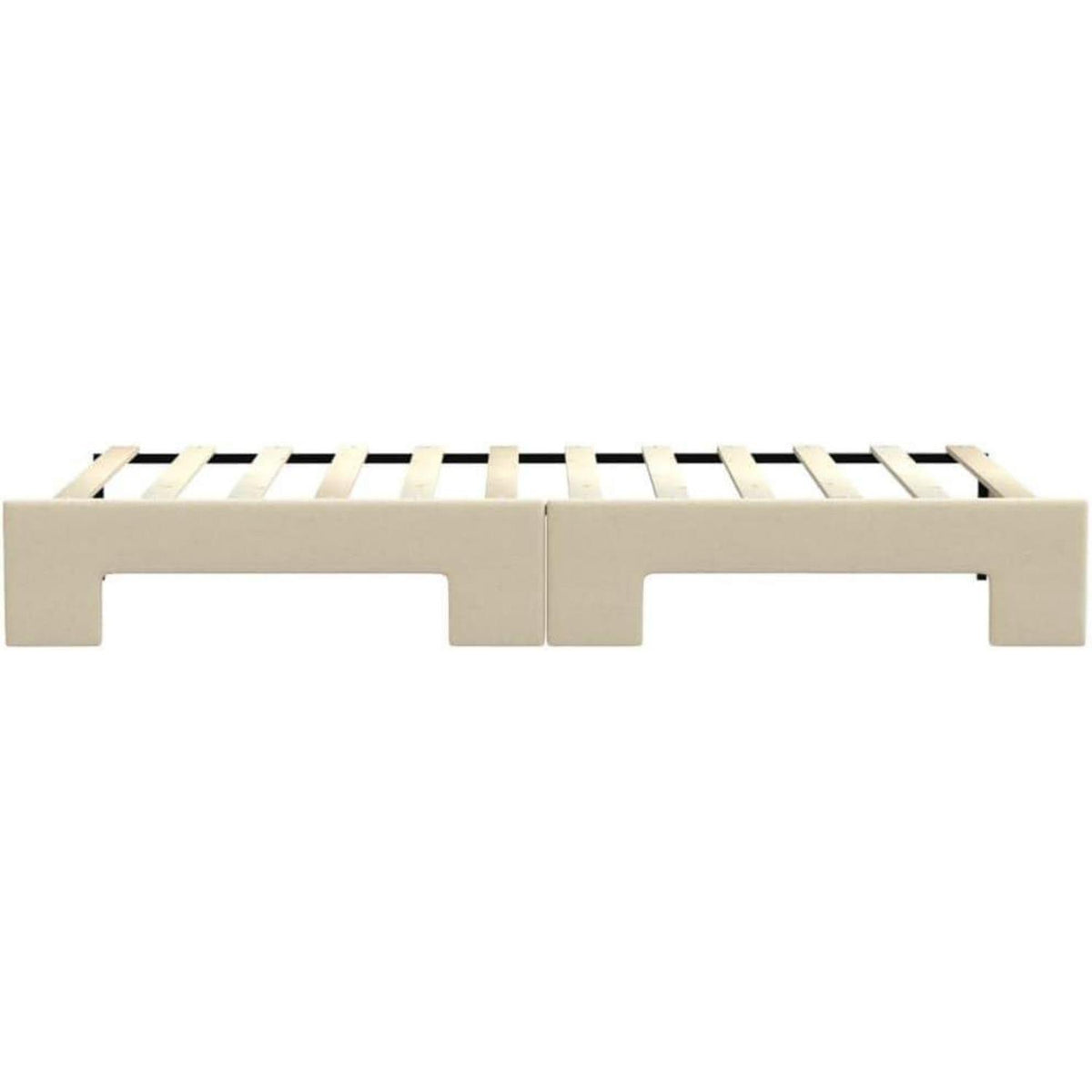 Ausziehbett 2-Sitzer Sofabett mit Bettkasten & Stauraum