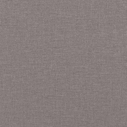 Tagesbett ausziehbar mit Matratze & Bettkasten – Taupe 80x200 cm