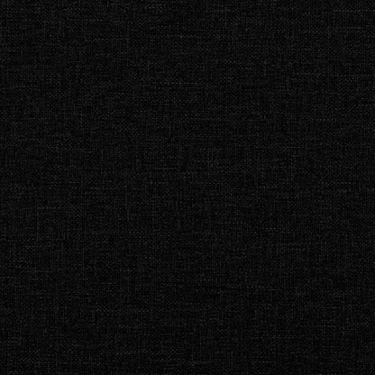 2-in-1 Schlafsofa Schwarz 90x190 cm mit Stauraum