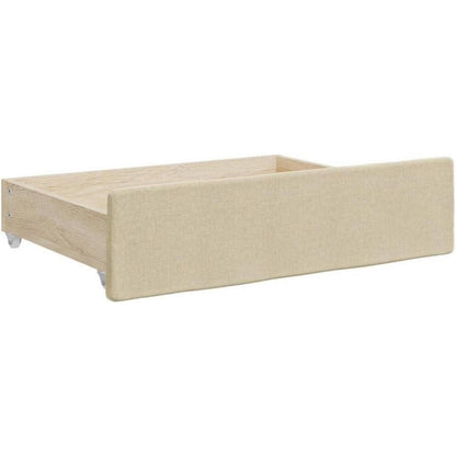 2-Sitzer Schlafsofa mit Bettkasten & Schublade, 90x200 cm