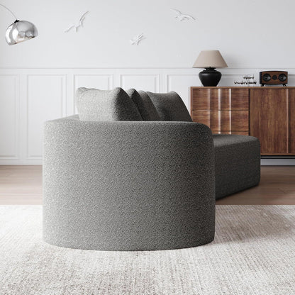 Schlafsofa mit Schlaffunktion, Grau – Komfort & Modernes Design