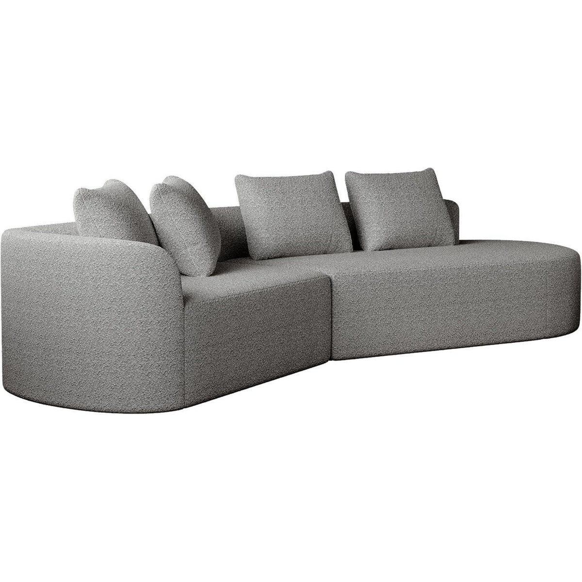 Schlafsofa mit Schlaffunktion, Grau – Komfort & Modernes Design