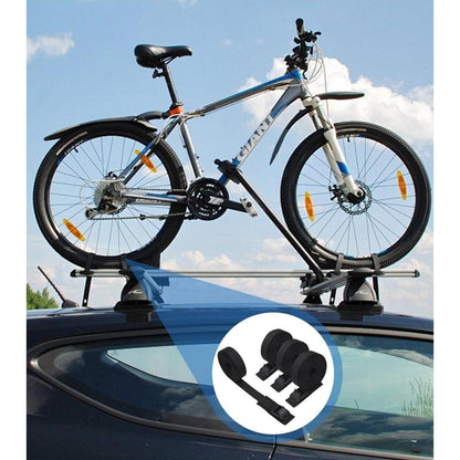 Spanngurte Fahrradträger 4er Set | 40 cm, 200 kg Traglast