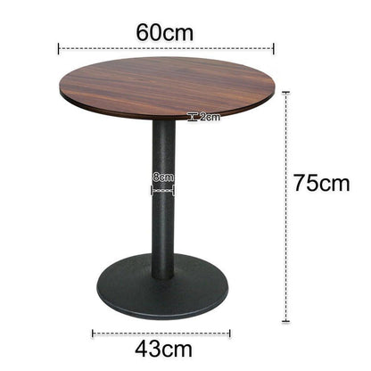 Supfine Bartisch Nussbaum 60x60x72cm – Moderner Esstisch