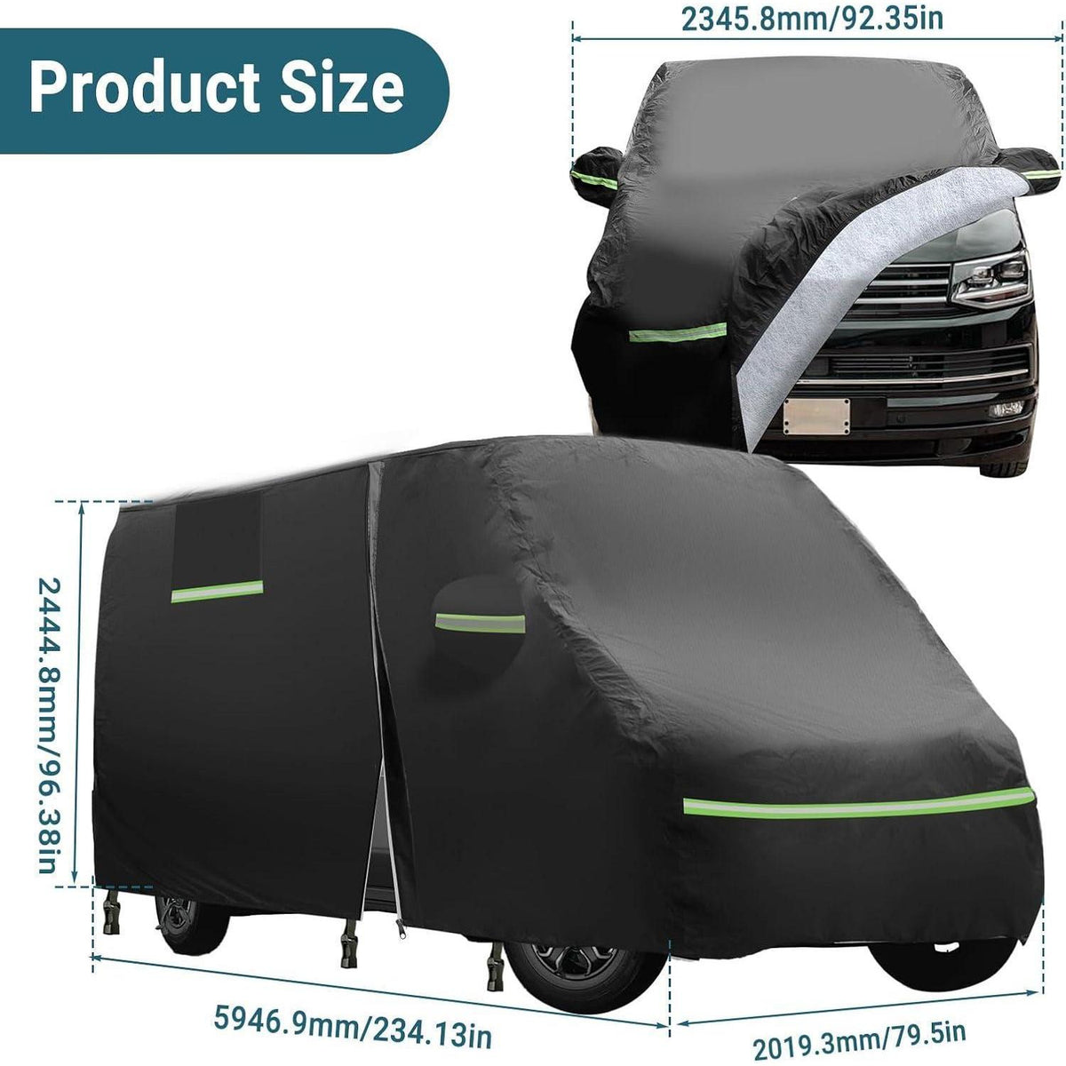 Vollgarage Autoabdeckung Mercedes Sprinter 2006-2025 | Allwetter Schutz