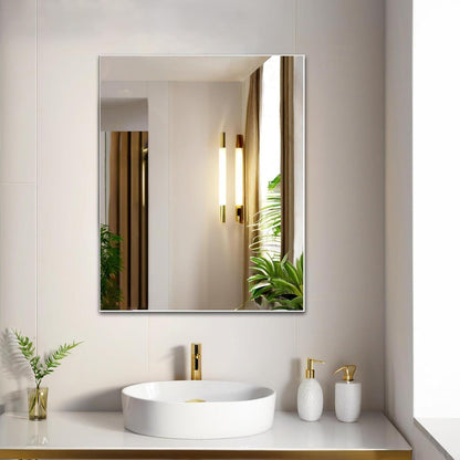 HD Klebespiegel 40x50cm – Rahmenloser Wandspiegel für Bad & Wohnzimmer
