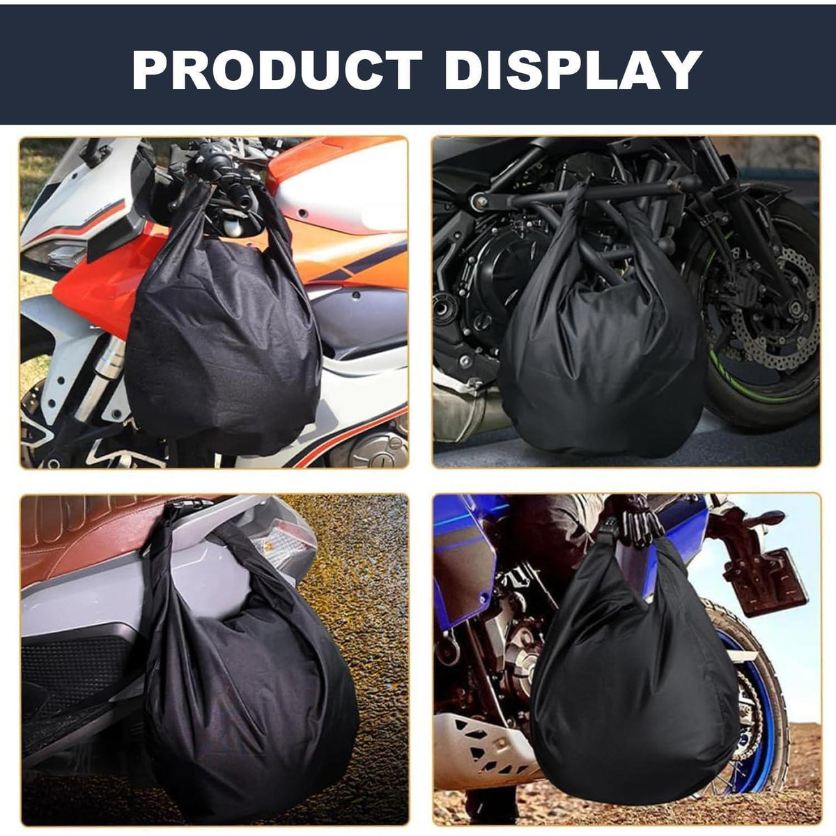 Abschließbare Motorradhelm Tasche – Wasserdicht & Diebstahlsicher