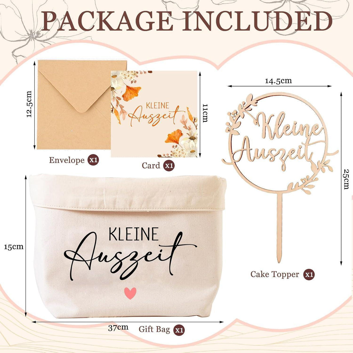 Geschenkset Kleine Auszeit – Wellness Geschenk für Frauen