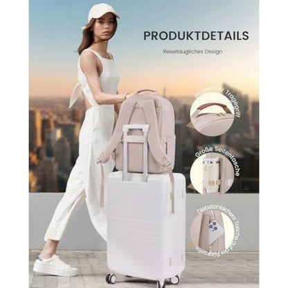 Laptop Rucksack Damen Wasserdicht 17 Zoll – Elegant & Praktisch
