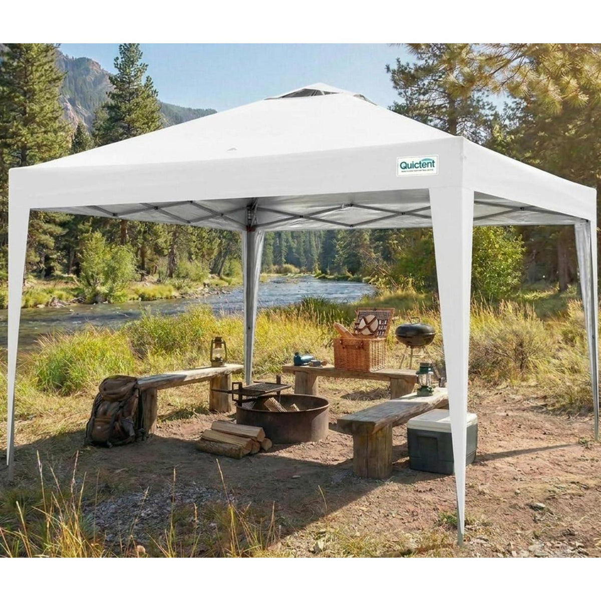 Faltpavillon 3x3m wasserdicht – Partyzelt für Garten & Events