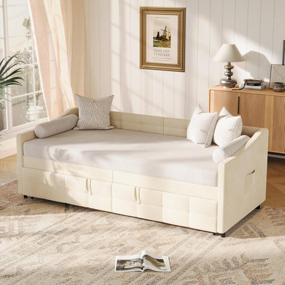Ausziehbares Doppelschlafsofa 90/180x200cm – Platzsparend & Modern