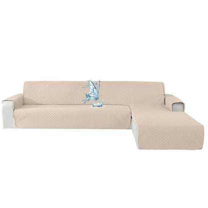 Wasserdichter Sofabezug L-Form 3 Sitzer – Schutz für Sofa & Tierhaushalt