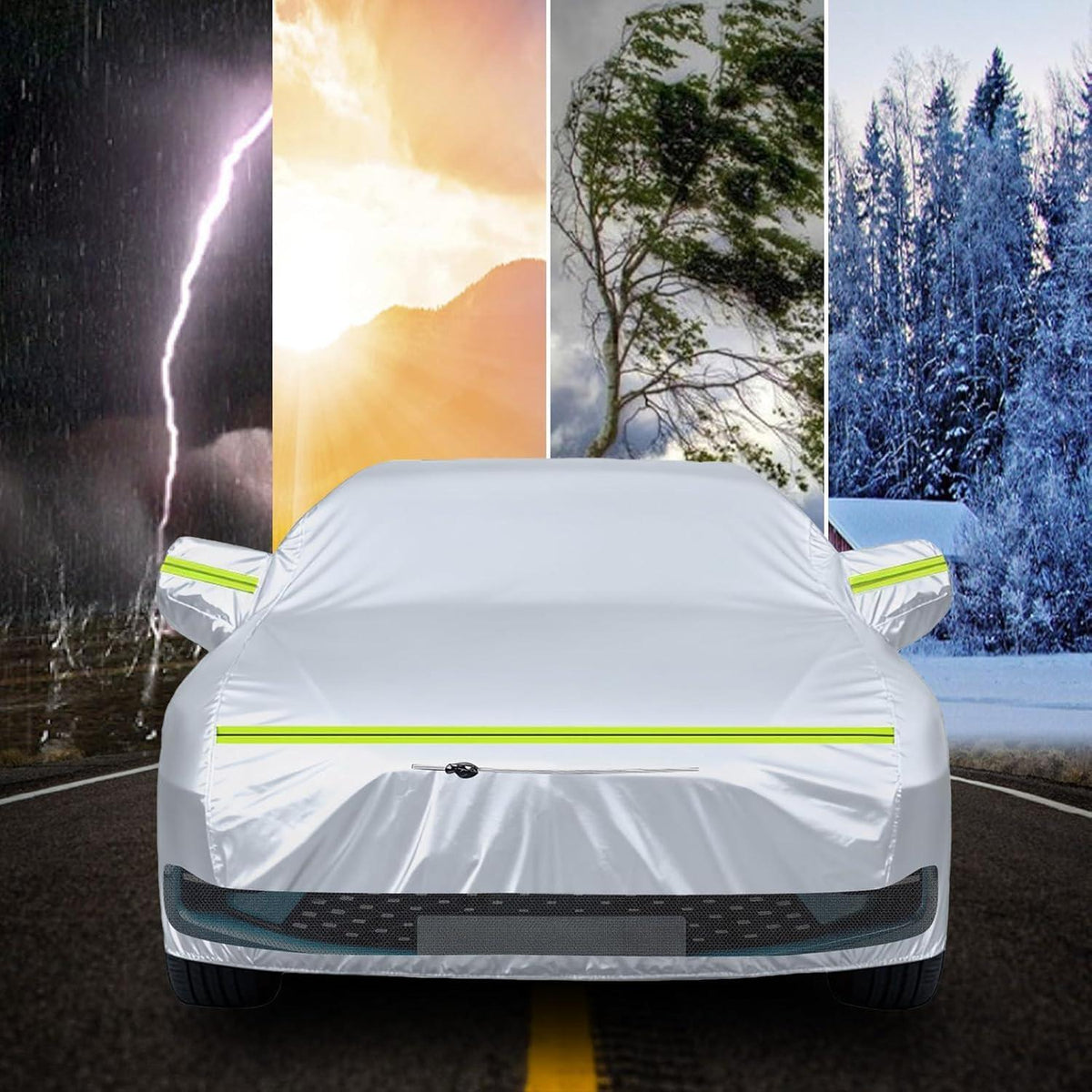 Autoabdeckung Renault Zoe 2012-2024, wasserdicht & allwetterfest