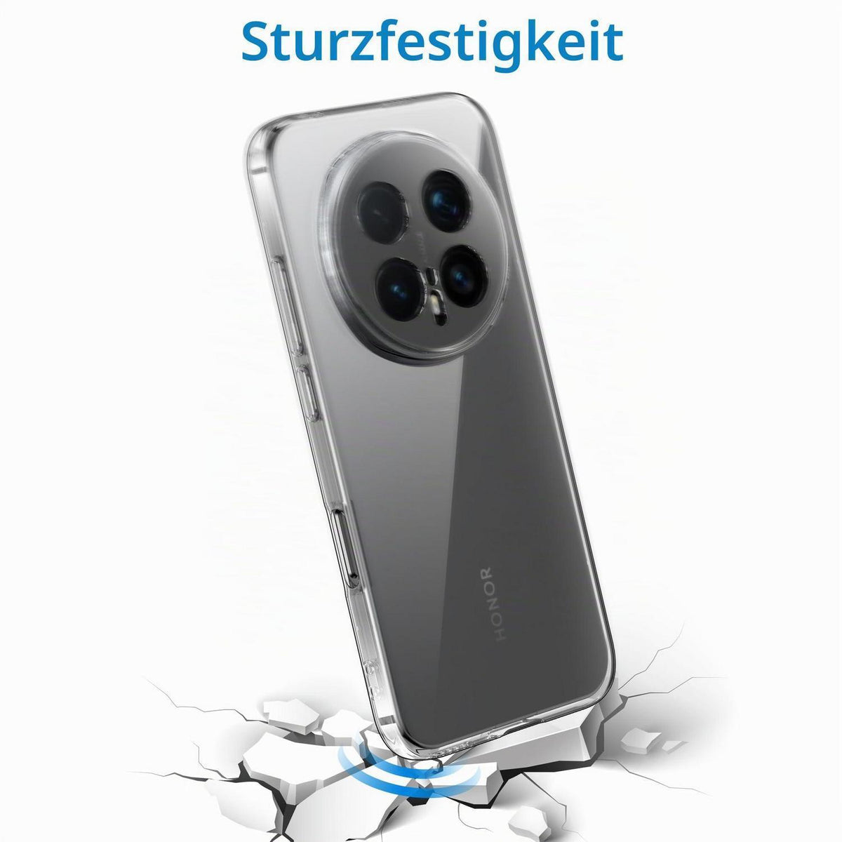 Transparente Hülle für Honor Magic 8 Pro – Kratzfest & Stoßfest