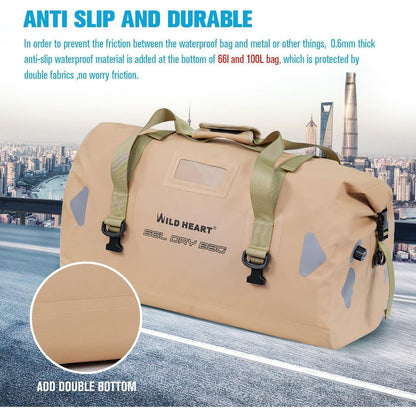 Wasserdichte Reisetasche 40L – Kajak, Camping & Motorrad