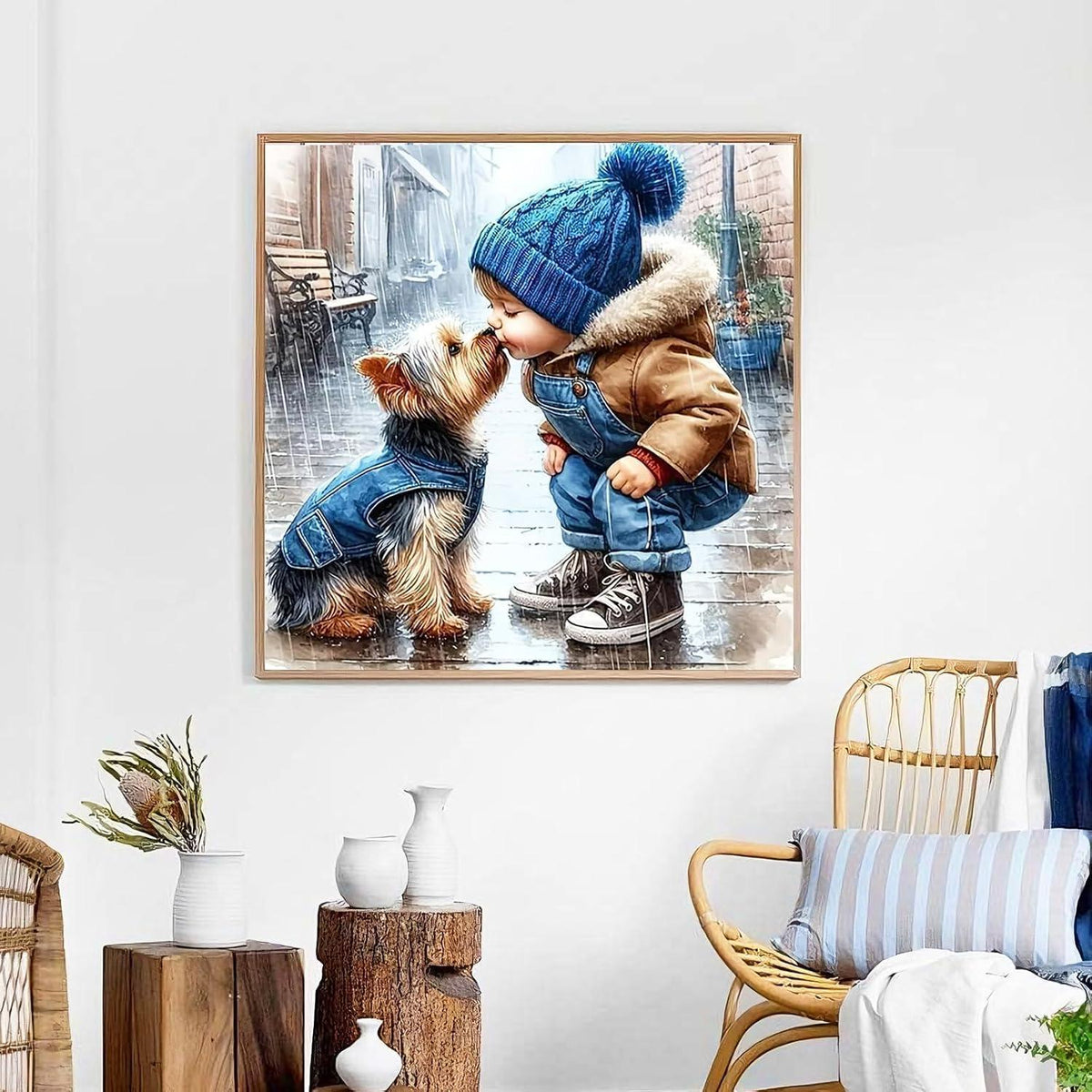5D Diamant Painting Set Erwachsene – 30x30cm – Gou-Xiaohai
