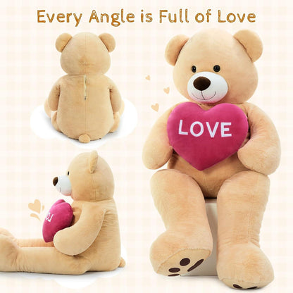 Riesiger Kuschelteddybär 183cm mit Herz – I Love You