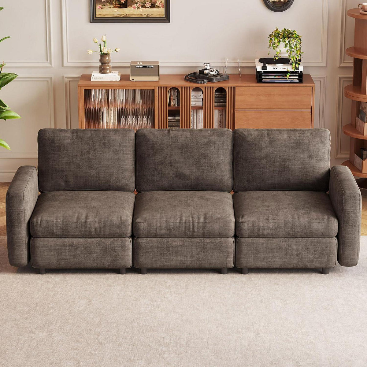 Modulares Cloud Sofa – 3-Sitzer, Weich & Bequem
