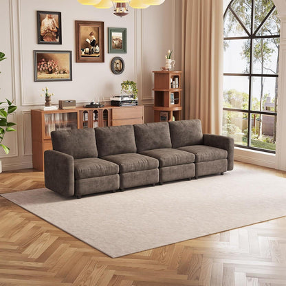 Modulares Cloud Sofa – Weiches Wohnzimmer Sofa für 4 Personen