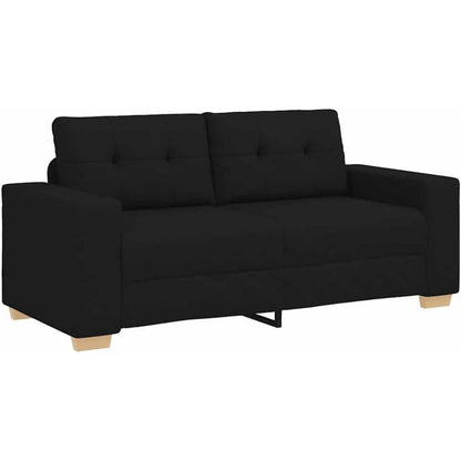 Modernes Sofa Schwarz 140cm – Stoff & Wohnzimmer