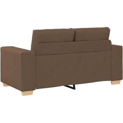 Modernes Sofa Braun 120cm – Stoff Sessel für Wohnzimmer