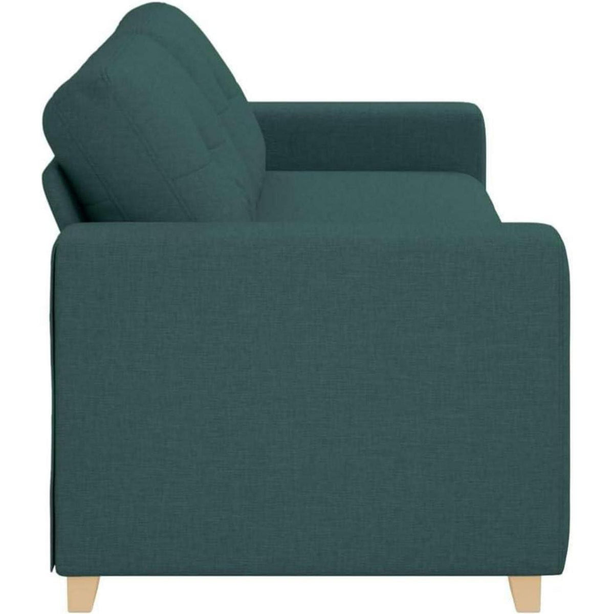 Modernes Sofa Dunkelgrün 180 cm – Stoff & Wohnzimmer