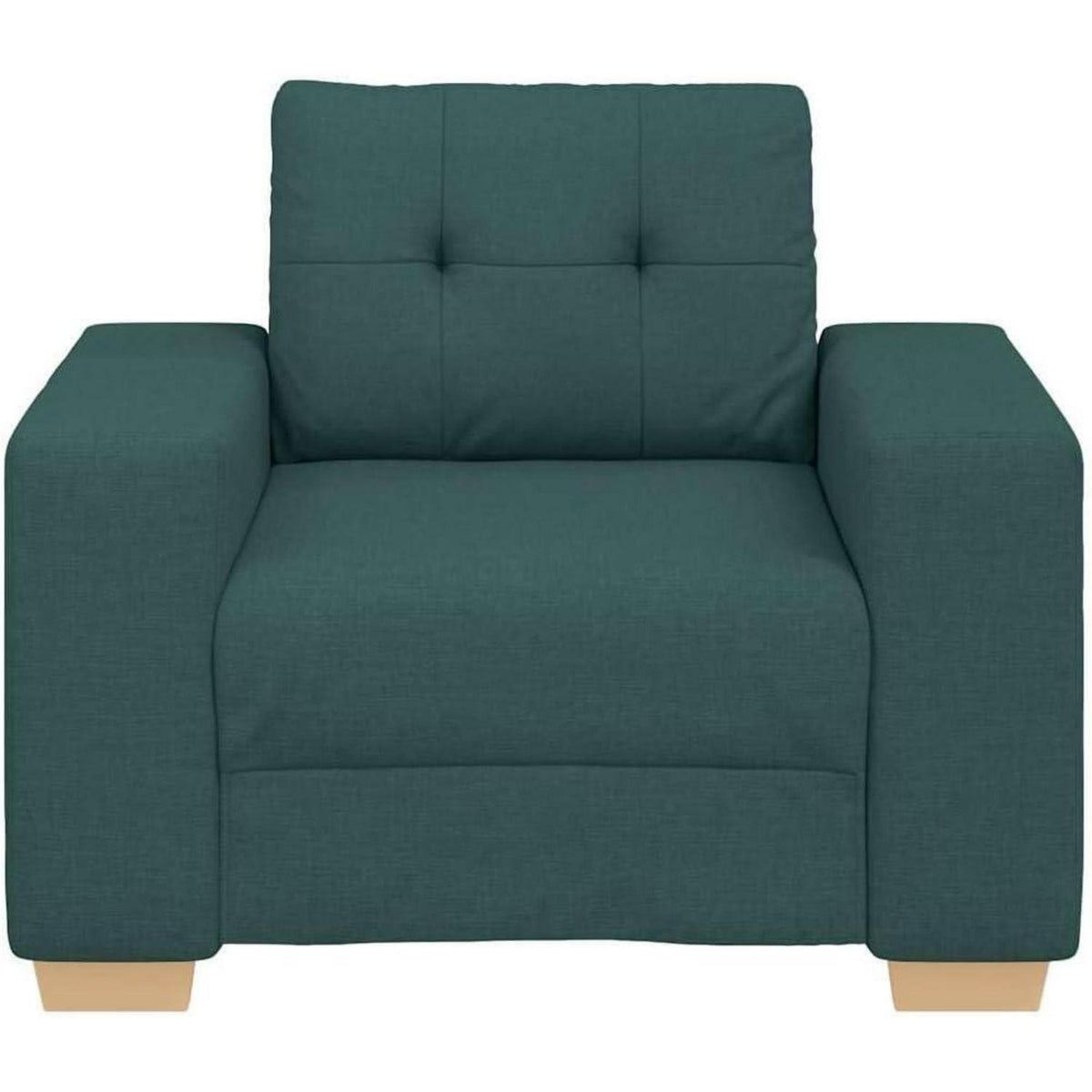 Modernes Sofa Dunkelgrün – Stoff Sessel für Wohnzimmer