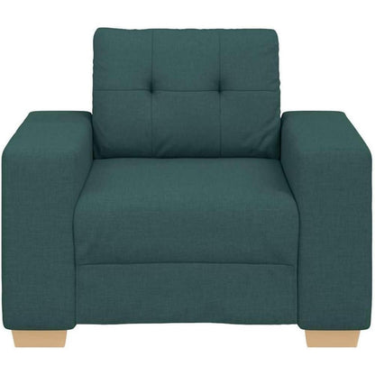 Modernes Sofa Dunkelgrün – Stoff Sessel für Wohnzimmer