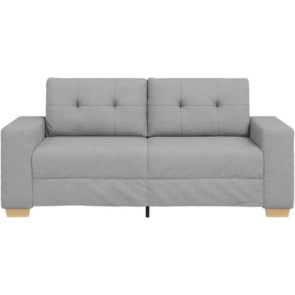 Modernes Sofa Wolkengrau – 140 cm Wohnzimmer Sofa