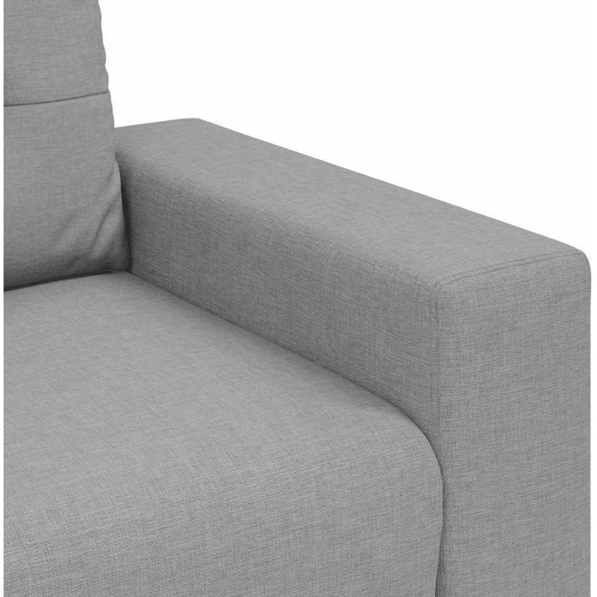 Modernes Sofa Wolkengrau – 140 cm Wohnzimmer Sofa