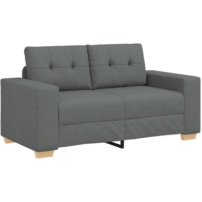 Modernes Sofa Dunkelgrau – Stoffsofa für Wohnzimmer 120cm
