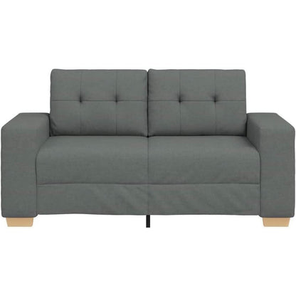 Modernes Sofa Dunkelgrau – Stoffsofa für Wohnzimmer 120cm