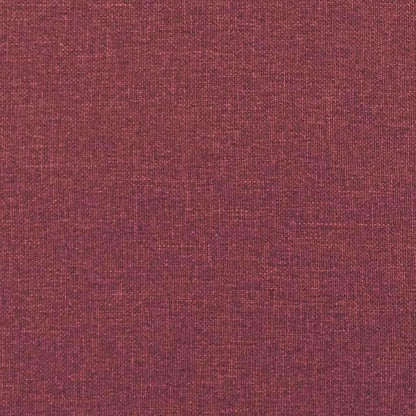 L-förmiges Ecksofa Weinrot, Stoffsofa 173x131x67cm