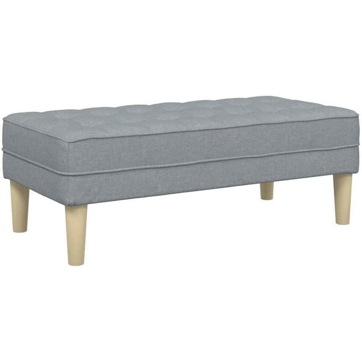 Ecksofa L-Form Hellgrau – Modernes Sofa Set mit Stoffbezug