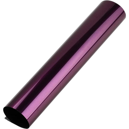 Lila Glänzende Autofolie mit Schimmer (30x152cm)