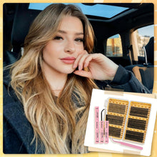 Wimpern-Extensions Set 10-18mm | Lash Kit mit Kleber & Pinzette