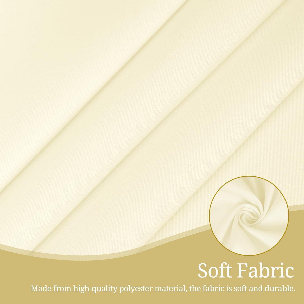 10x Biertisch Tischdecke Beige – Wasserabweisend & Waschbar 250x100cm