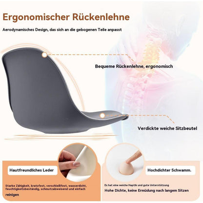 Modernes Barhocker-Set (4x Grau) – Höhenverstellbar & Drehbar