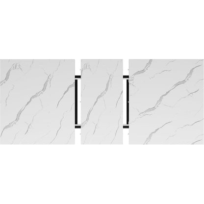 Ausziehbarer Esstisch Weiß 140-179,5 cm – Modern & Vielseitig