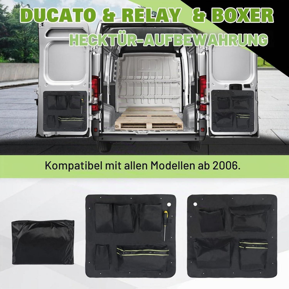 Scheunentor-Organizer für Ducato/Boxer/Relay X250 2006-2026