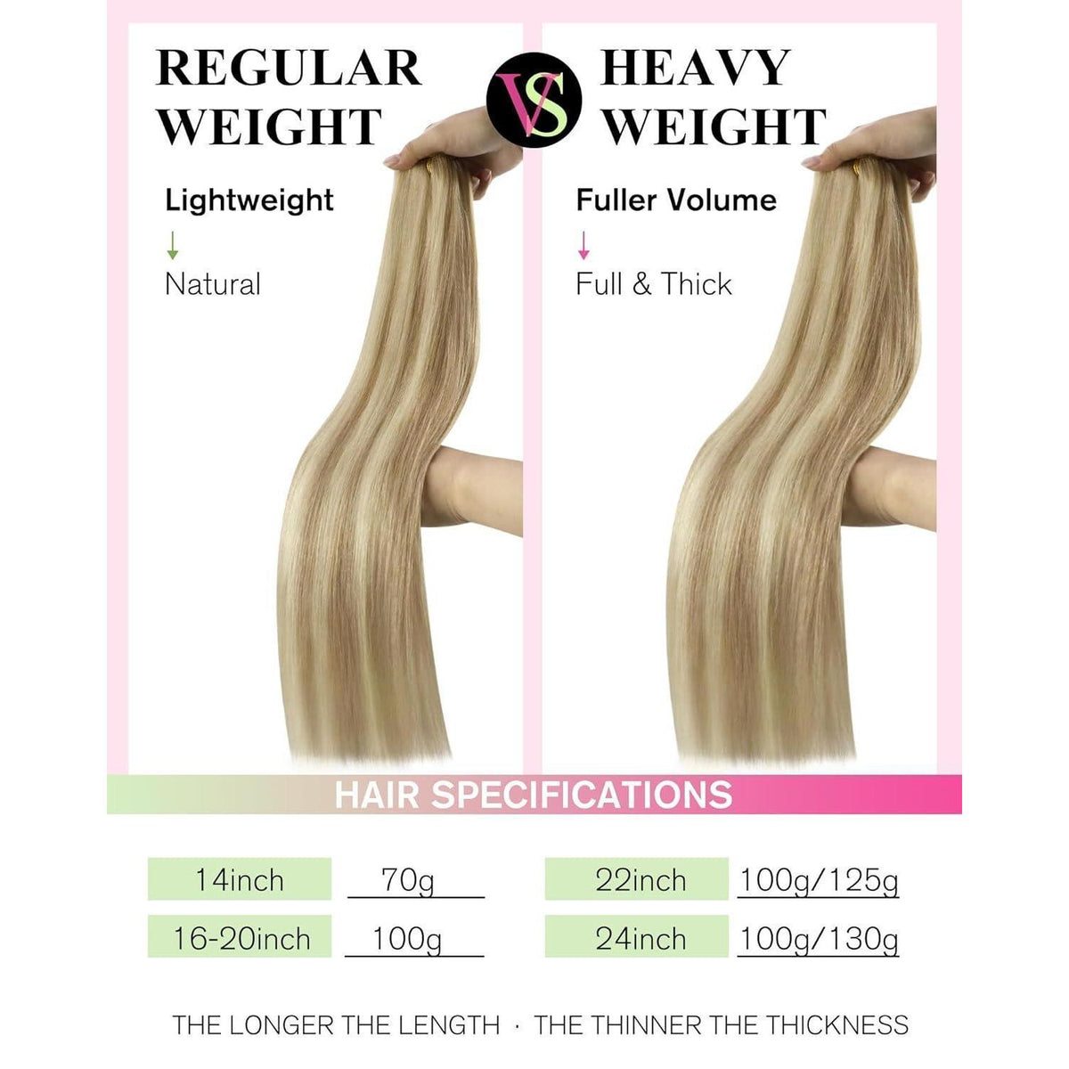 Blond Echthaar Tressen 35cm – Volumenspendend & Langanhaltend
