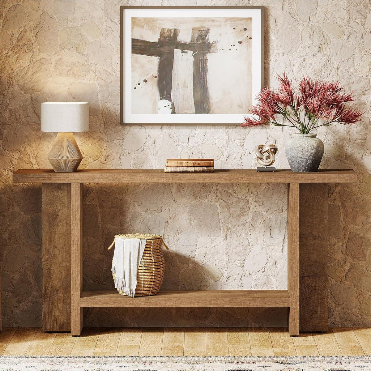 Schmaler Konsolentisch 150cm – Flur, Wohnzimmer, Foyer