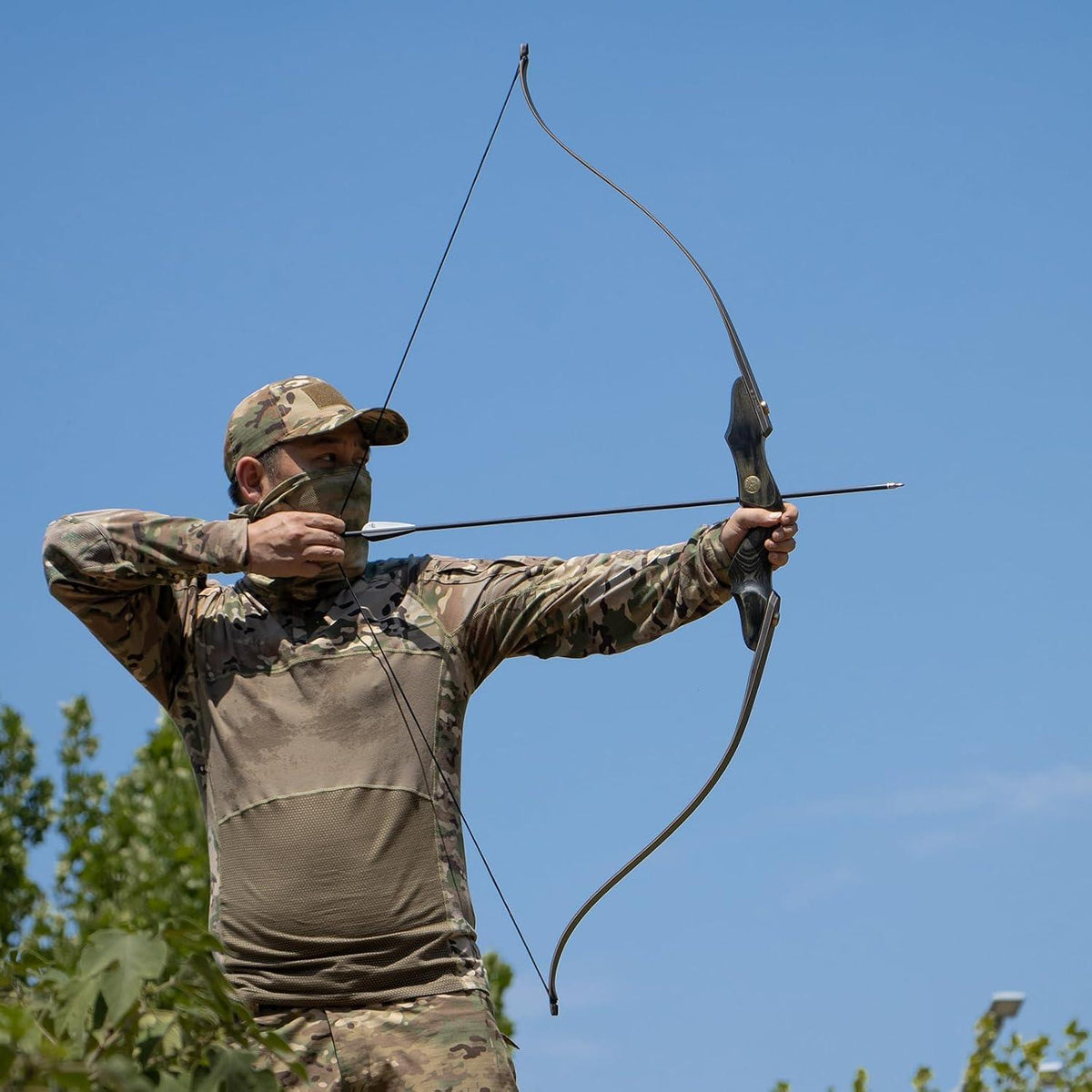 Recurvebogen Set 152cm – Jagd & Zieltraining für Erwachsene