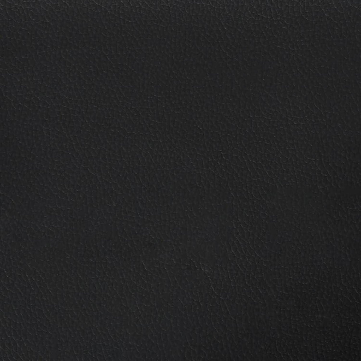 Chesterfield Sofa 2-Sitzer Schwarz Kunstleder