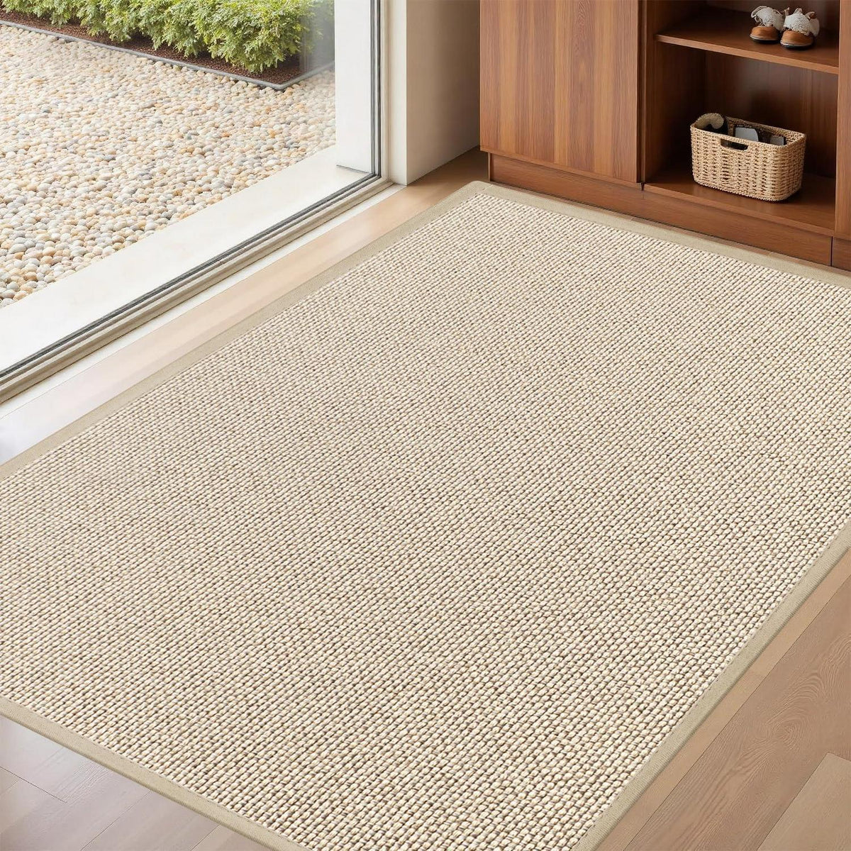 Rutschfeste Fußmatte Innen 81x121 cm – Saugstark & Waschbar
