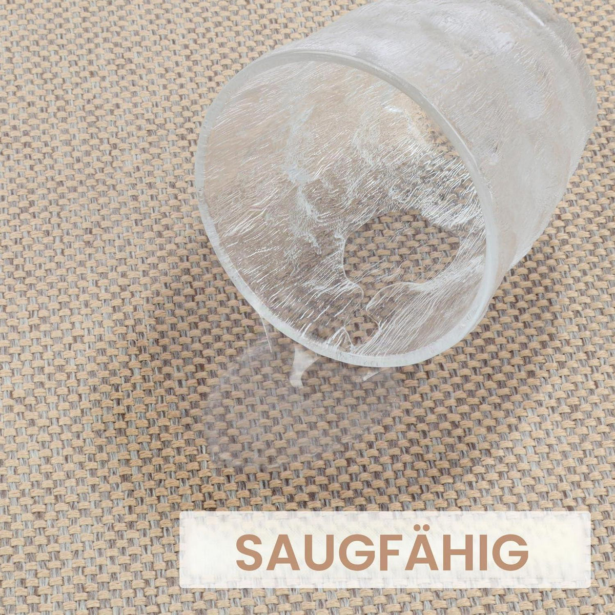 Rutschfeste Fußmatte Innen 81x121 cm – Saugstark & Waschbar