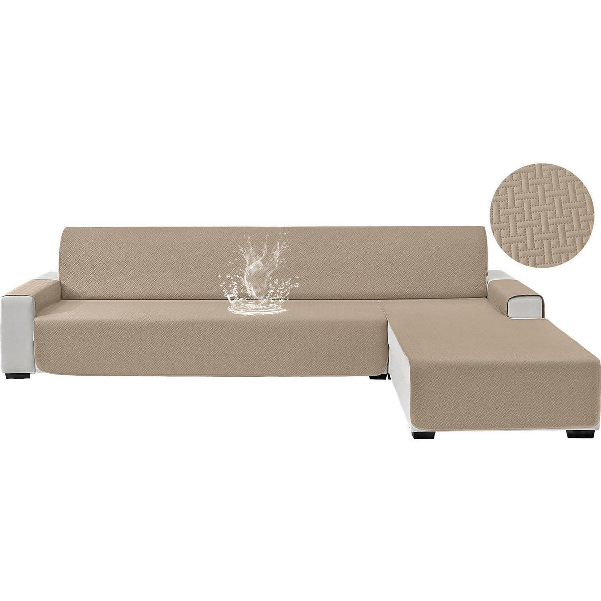 Wasserdichter Sofabezug L-Form 3 Sitzer – Schutz für Sofa & Ecksofa